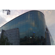 Hochwertige Stahlkonstruktion Gebäude Glaswände